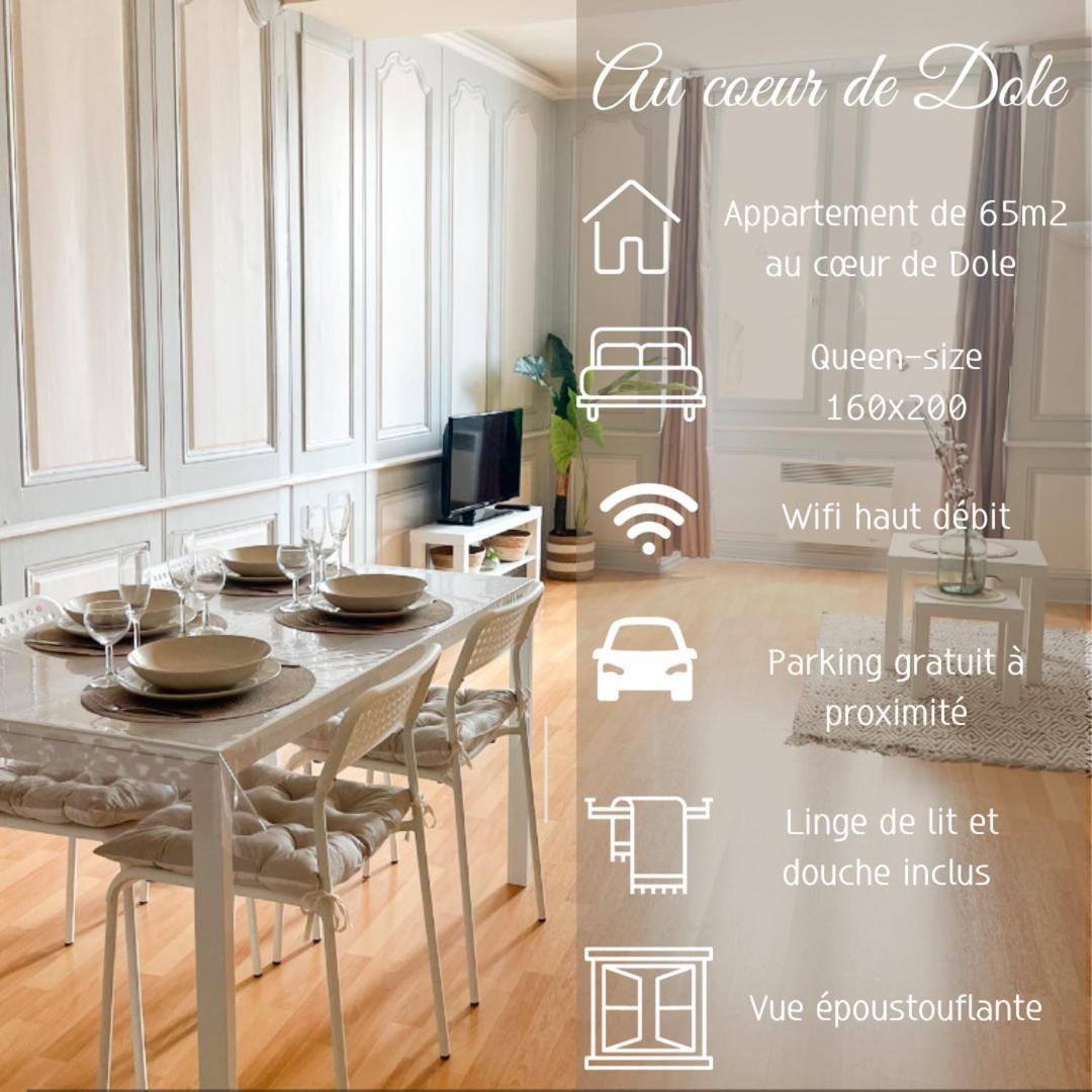 « Au Coeur De Dole » Apartment Екстериор снимка